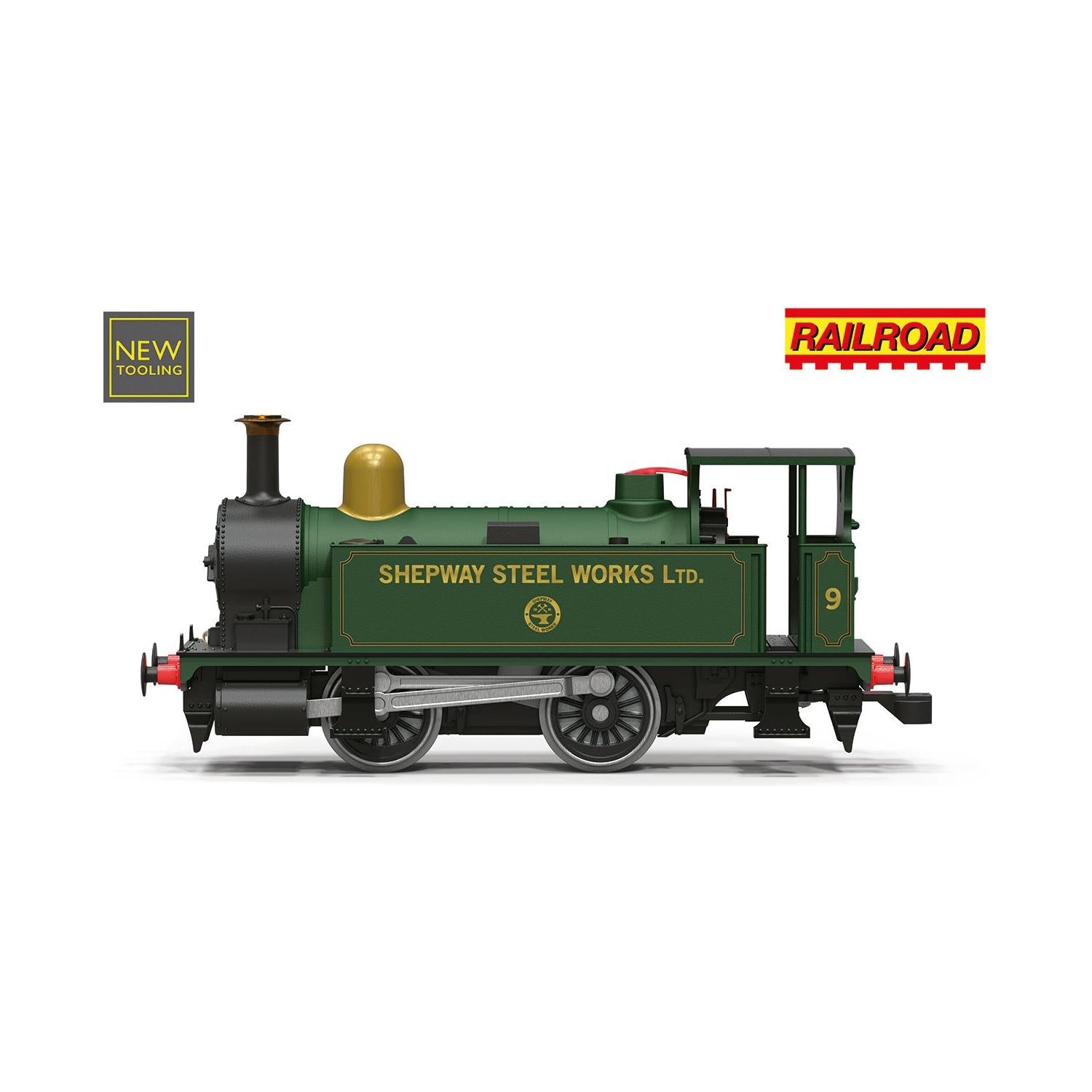 HORNBY OO RailRoad: Shepway Steelworks - Class B4 - No. 9
