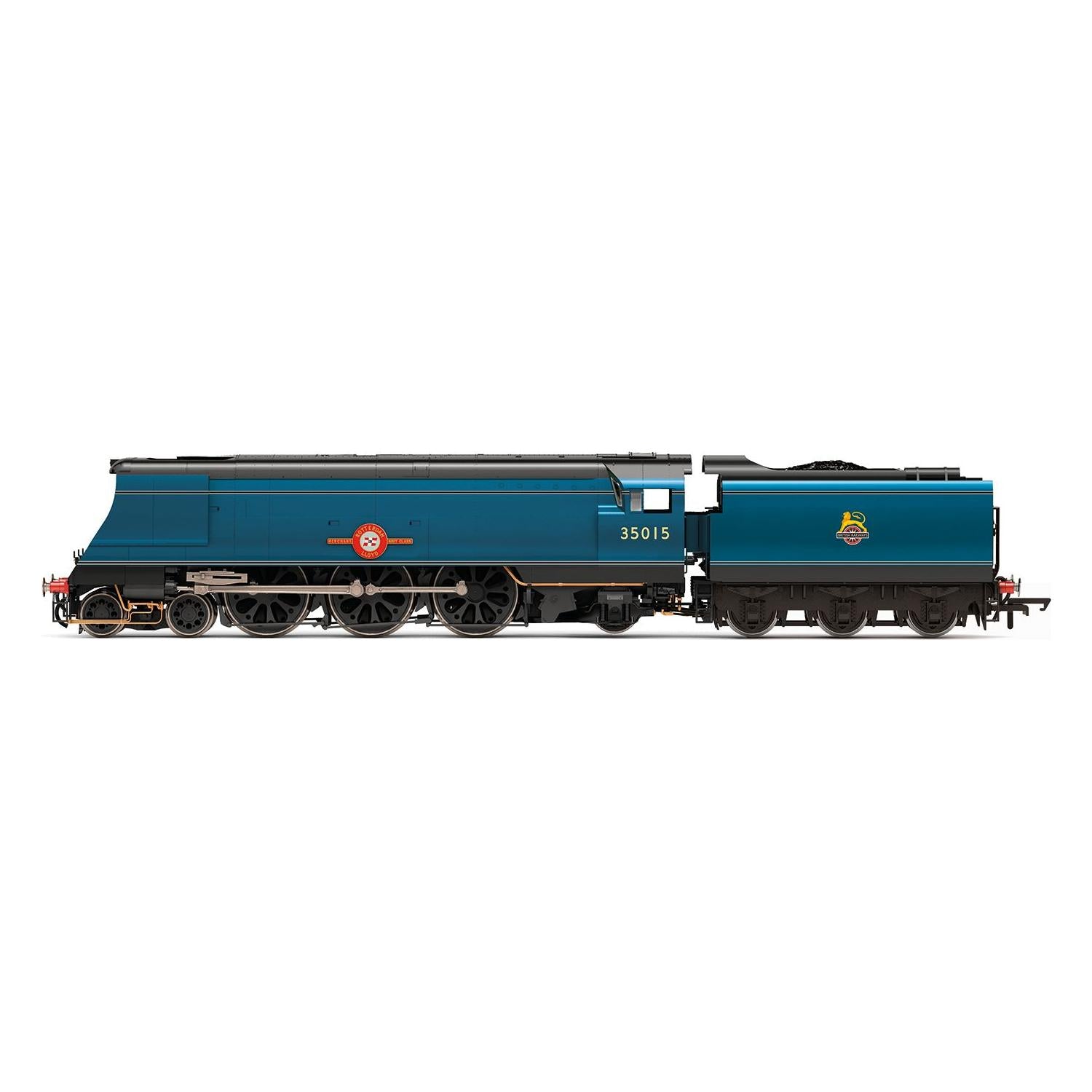 HORNBY OO BR - Merchant Navy Class - 35013 'Blue Funnel Certum Pete Finem'