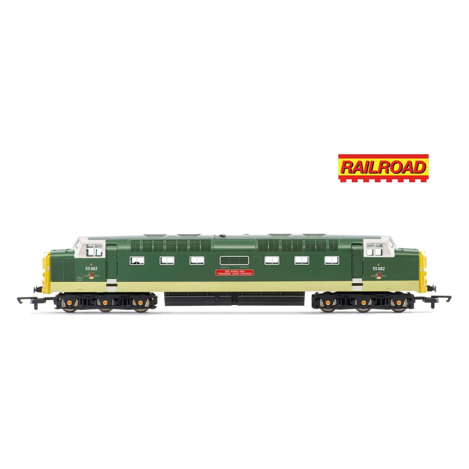 HORNBY OO Railroad BR Class 55 The Kings Own Yorkshire Light Infantry 55002