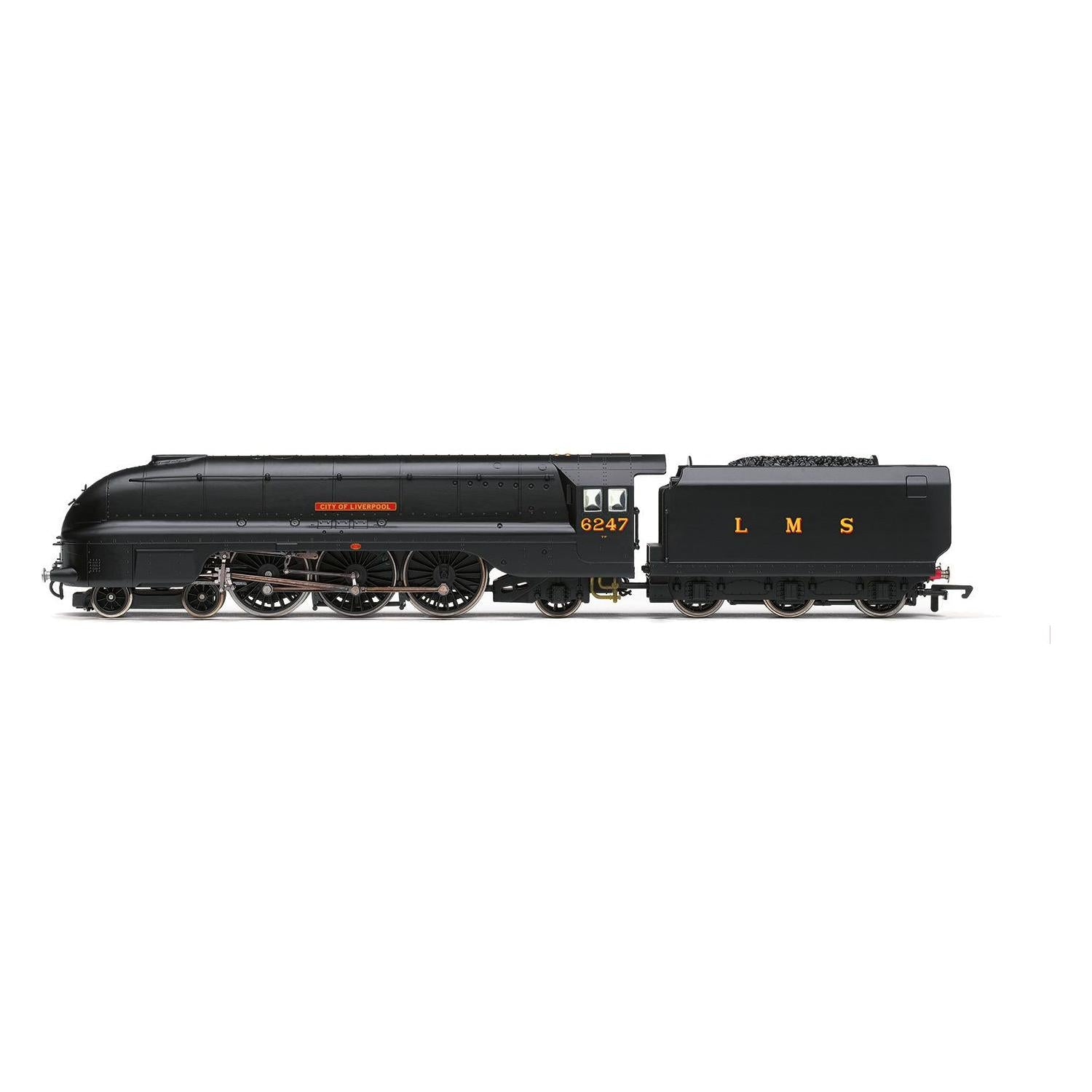 Hornby LMS Streamlined Coronation Class 4-6-2 6247 City of Liverpool WWII 80th Anniversary Collection