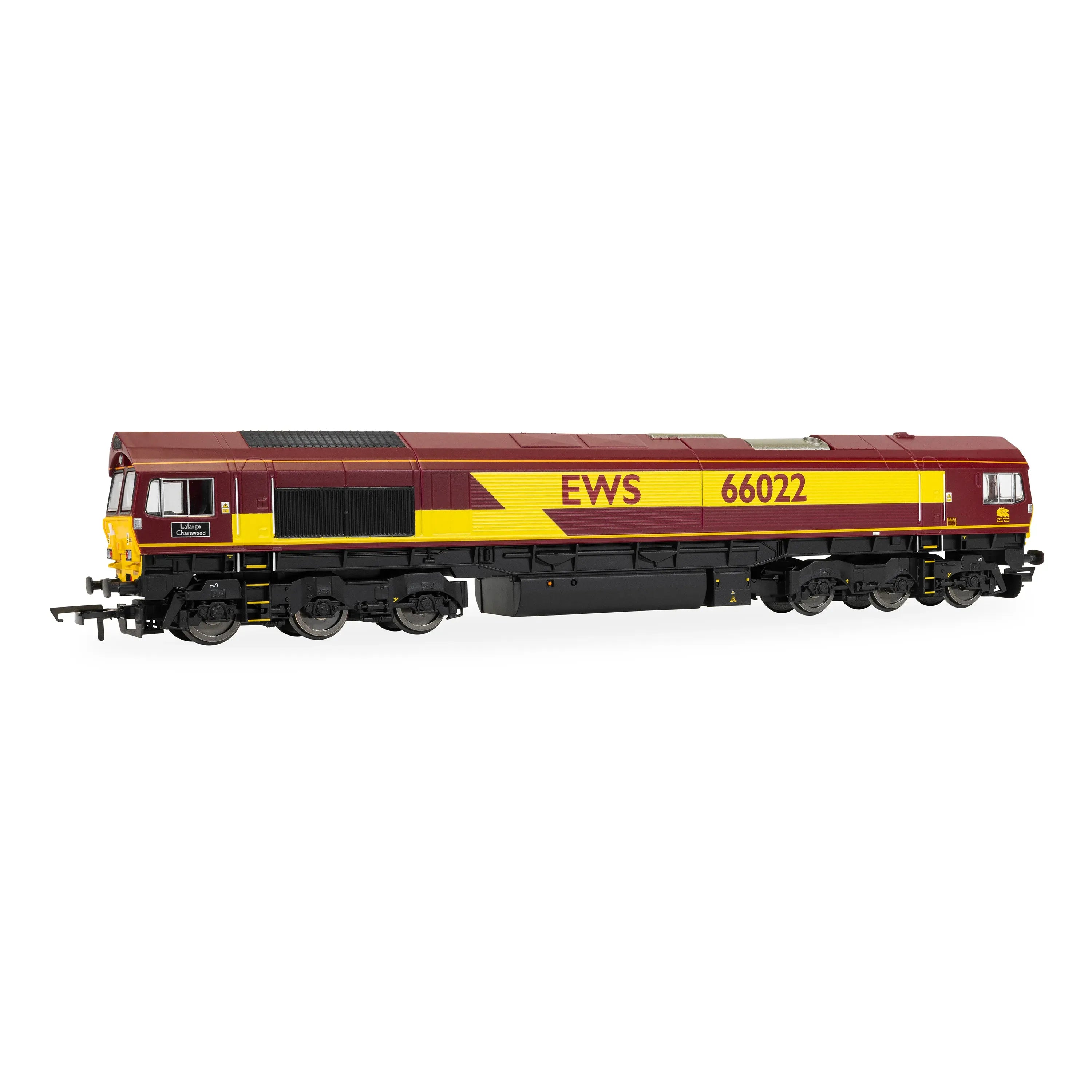HORNBY OO RailRoad: EWS - Class 66 - 'Lafarge Charnwood' 66022