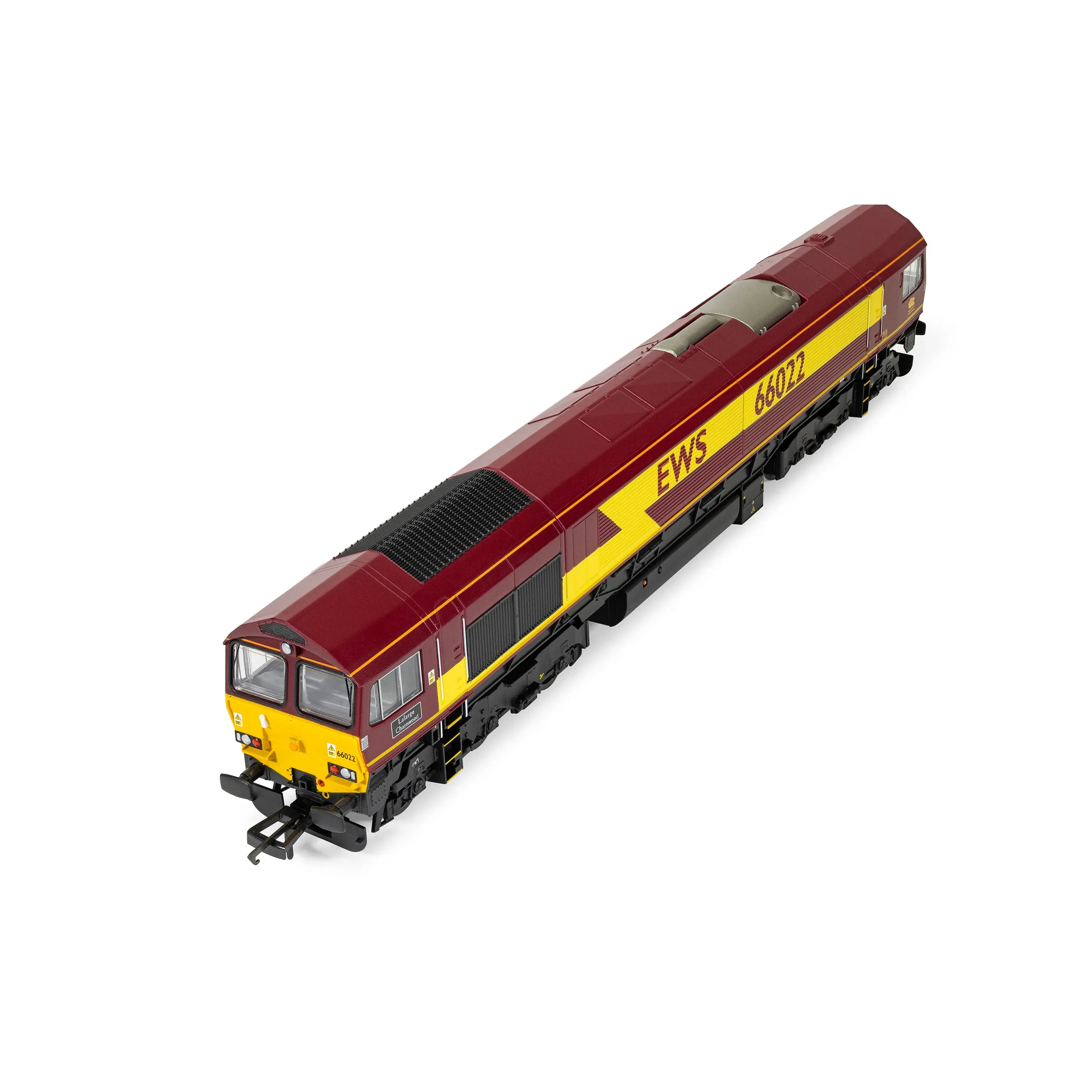 HORNBY OO RailRoad: EWS - Class 66 - 'Lafarge Charnwood' 66022