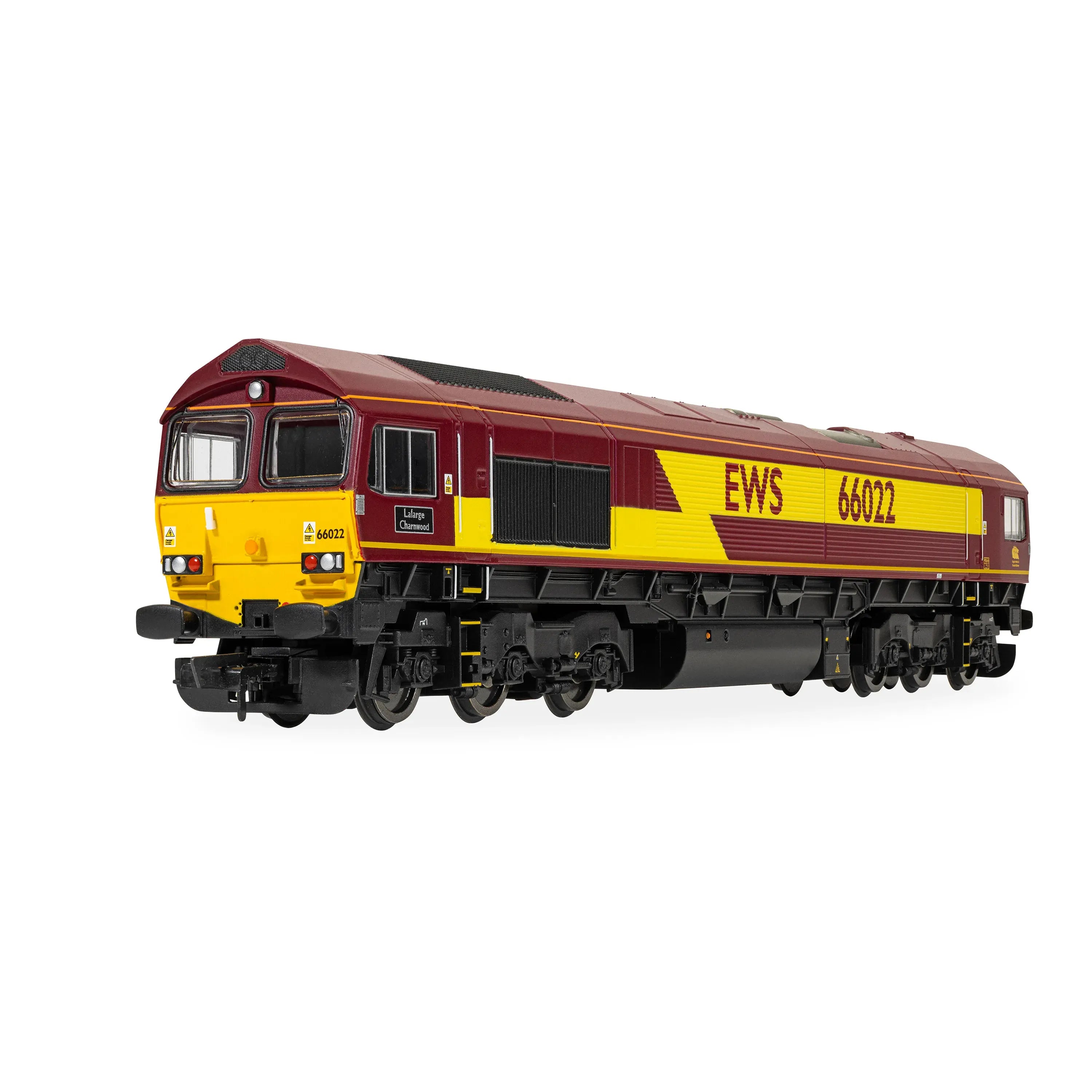 HORNBY OO RailRoad: EWS - Class 66 - 'Lafarge Charnwood' 66022