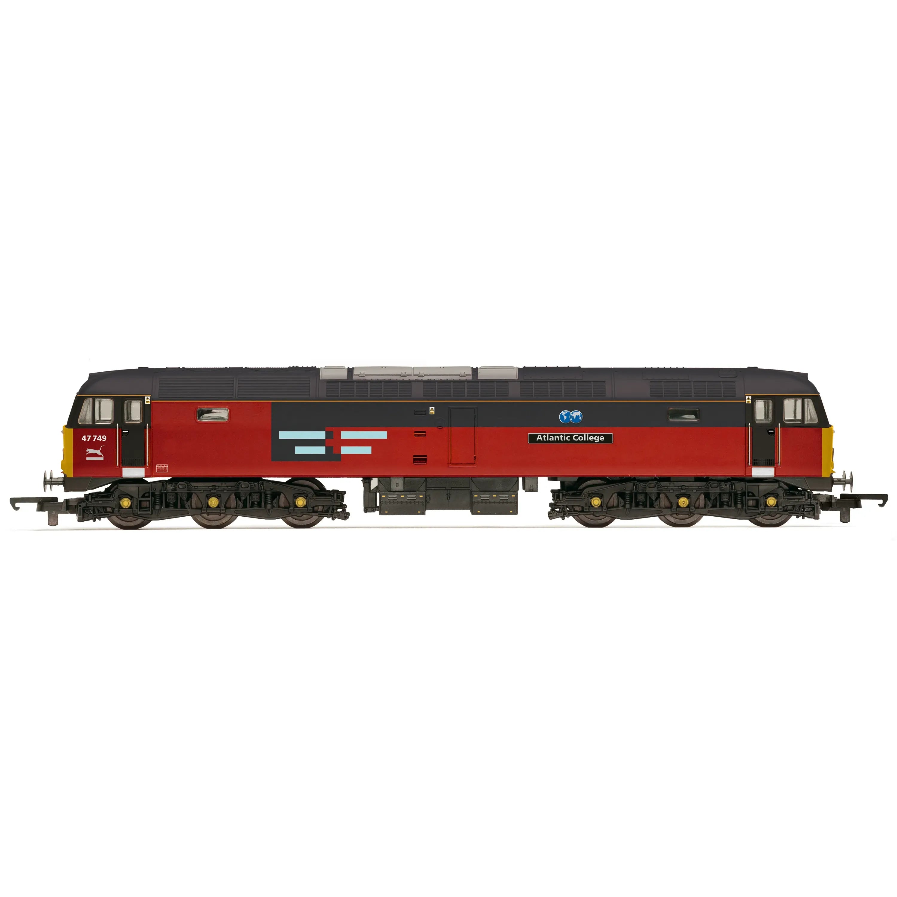 HORNBY OO RailRoad: RES - Class 47 - 'Atlantic Collage' 47749