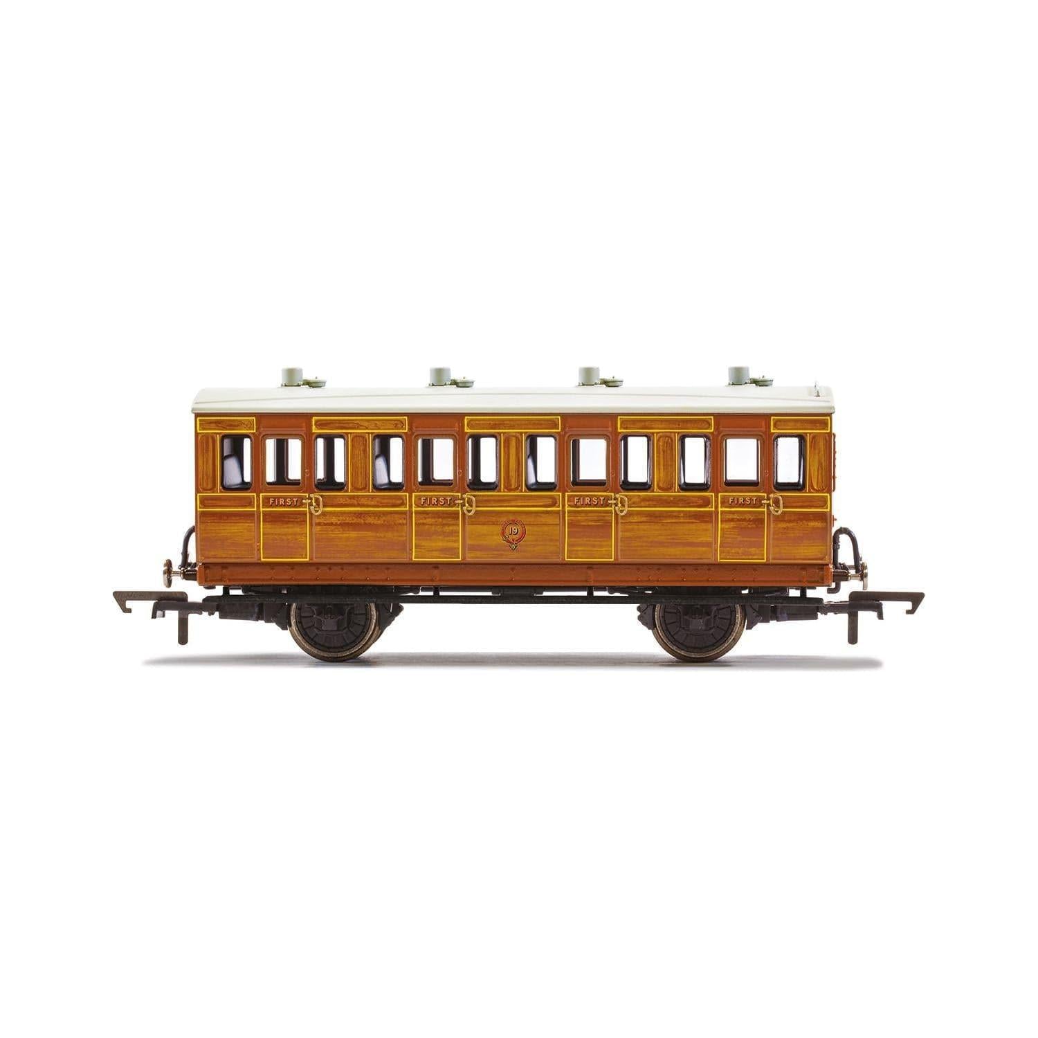 HORNBY OO IOW CR, 4 WHEEL COACH (4 DOOR), 1ST CLASS - ERA 2