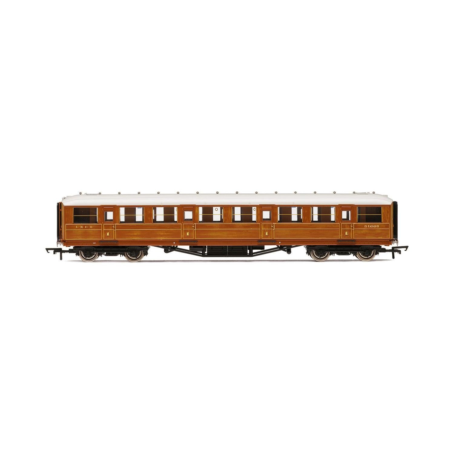 HORNBY OO LNER Gresley Corridor Teak Coaches 1ST Class 51668