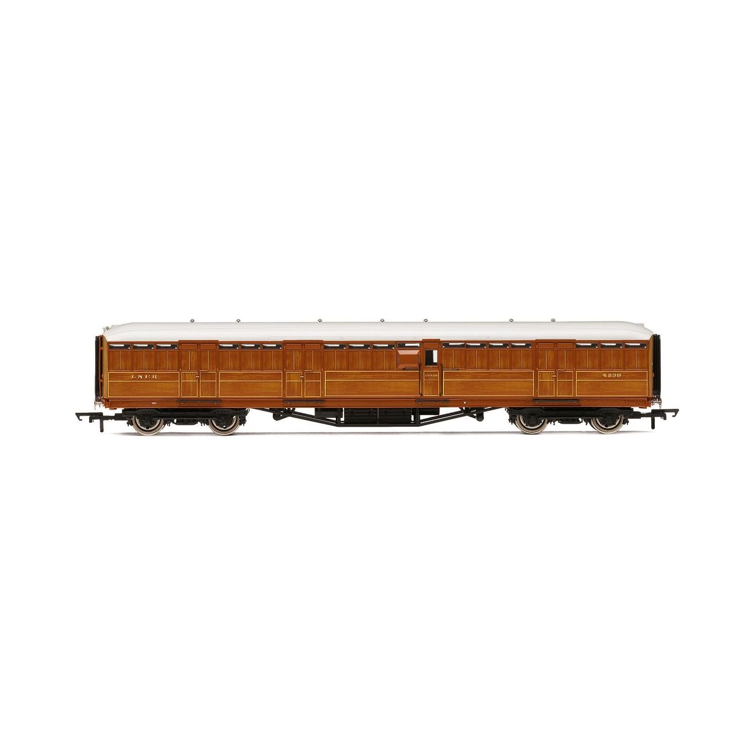 HORNBY OO LNER Gresley Corridor Teak Coaches Passenger Brake 4239