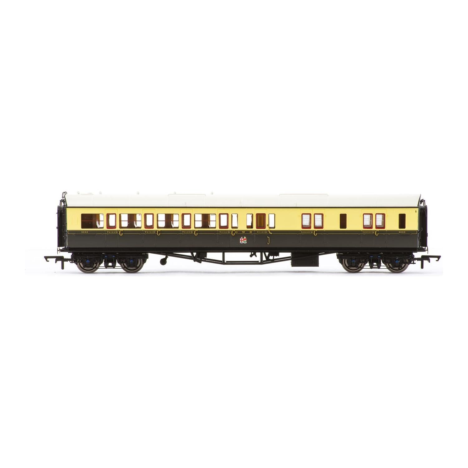 HORNBY OO GWR Collet Coaches Corridor Brake Third LH 5040