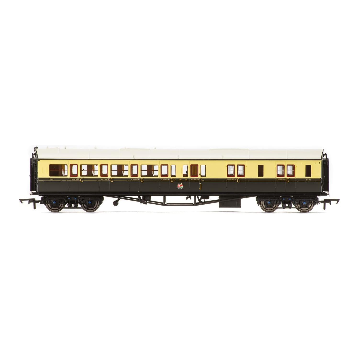 HORNBY OO GWR Collet Coaches Corridor Brake Third RH 5041
