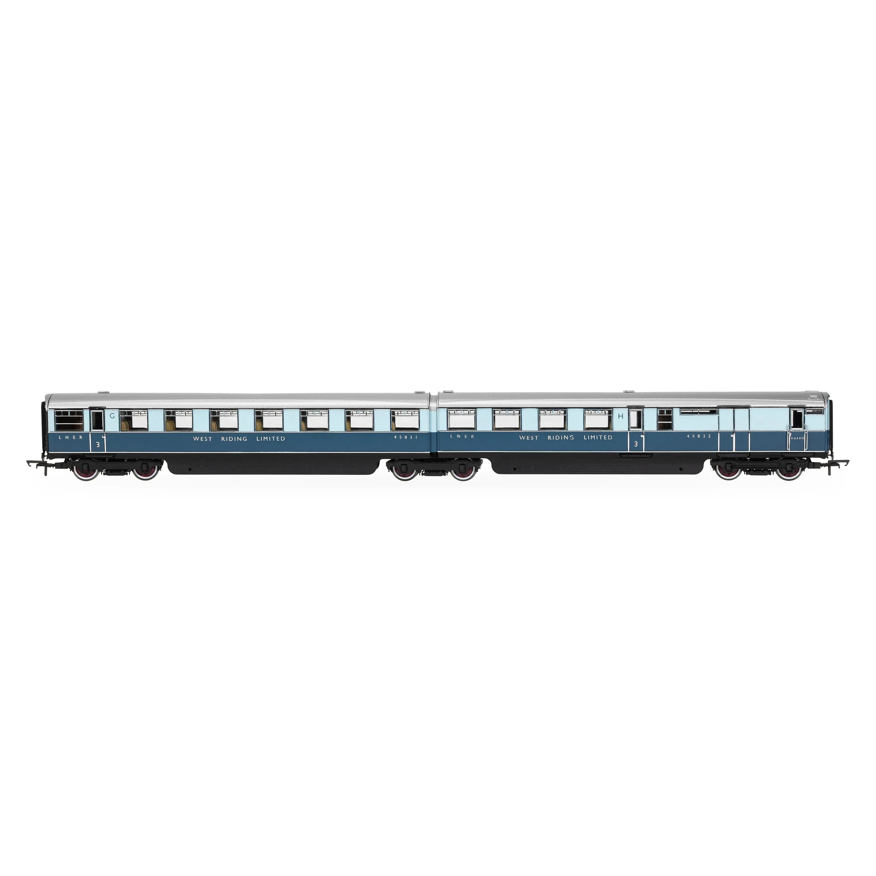 HORNBY OO LNER - 'West Riding Limited' - Open Third & Brake Third - Coach pack