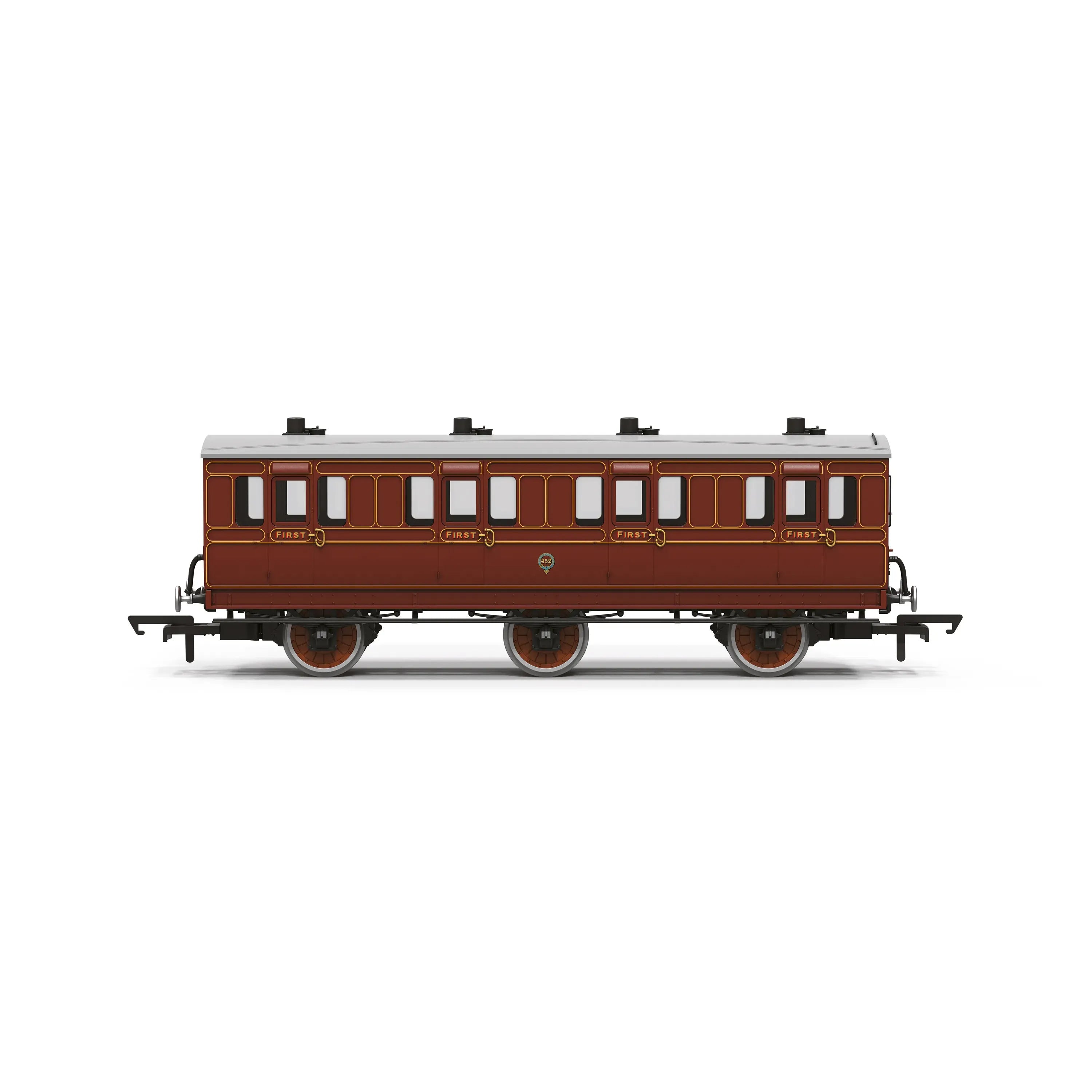 HORNBY OO LB&SCR 6 wheel First class coach 452