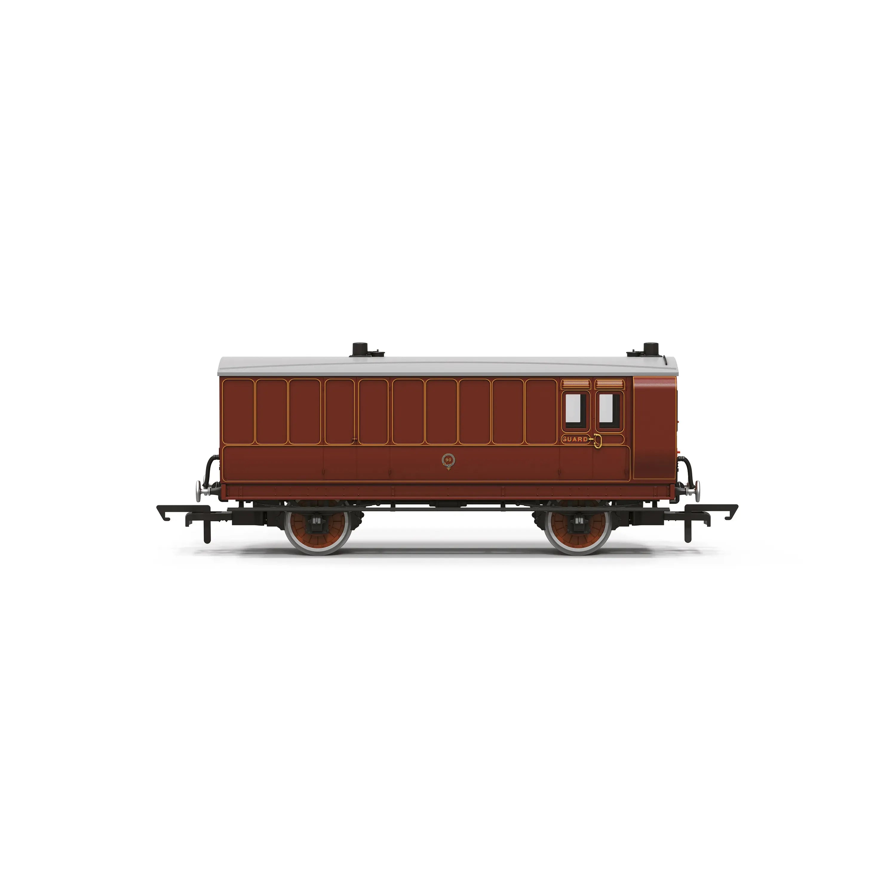 HORNBY OO LB&SCR 4 wheel Passenger Brake coach 90