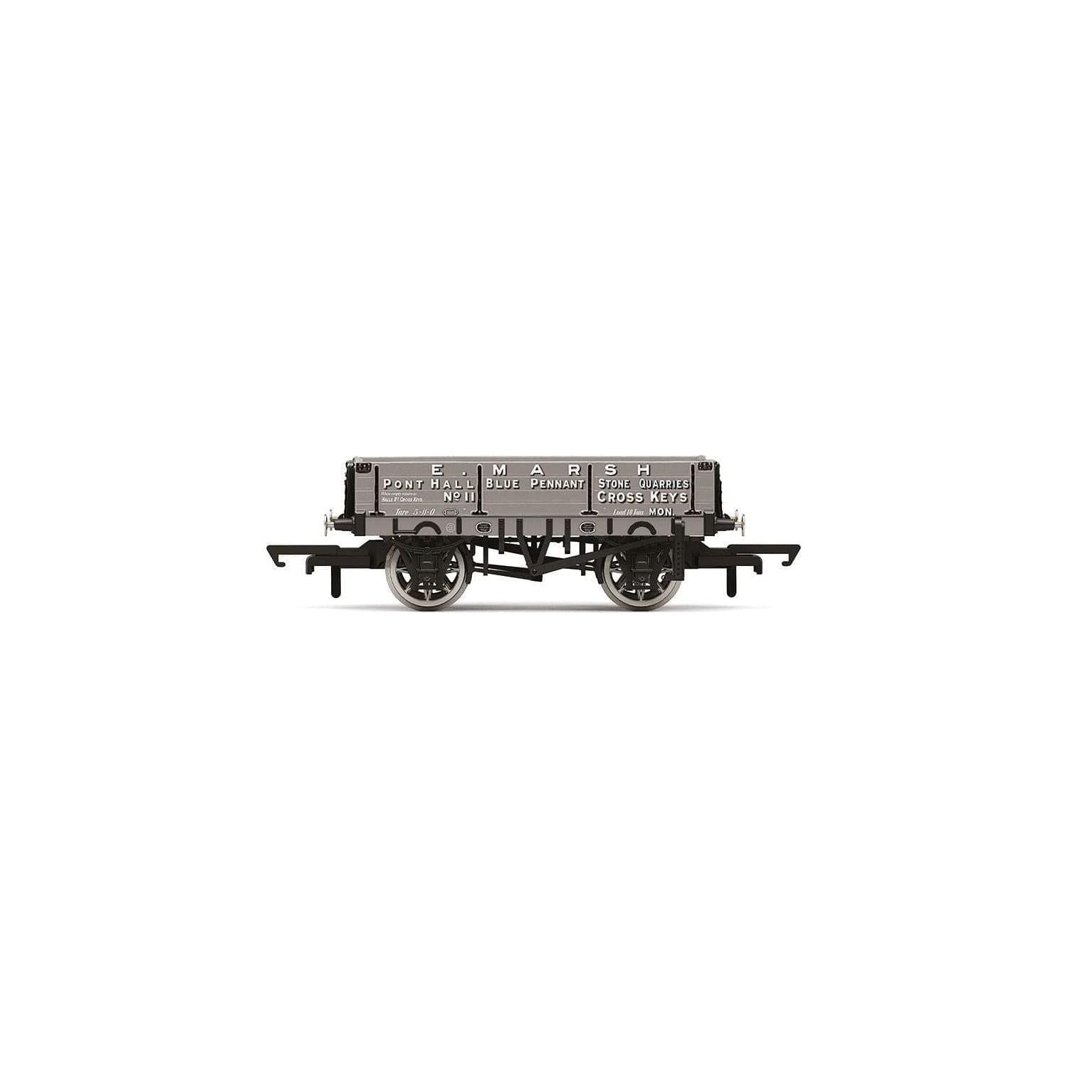 HORNBY OO 3 Plank Wagon, E. Marsh - Era 3