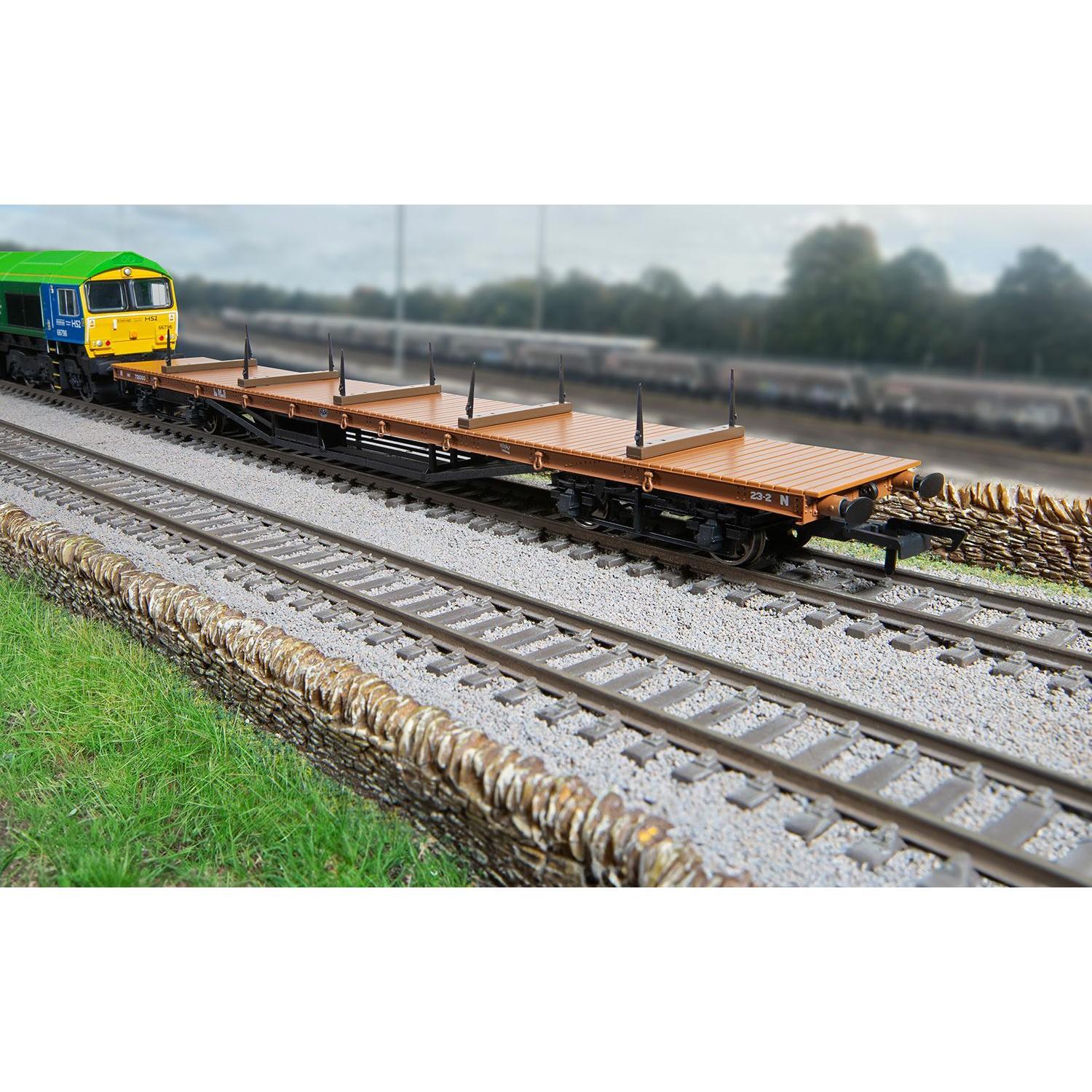 HORNBY OO LMS, 'Salmon' Bogie Wagon - Era 3