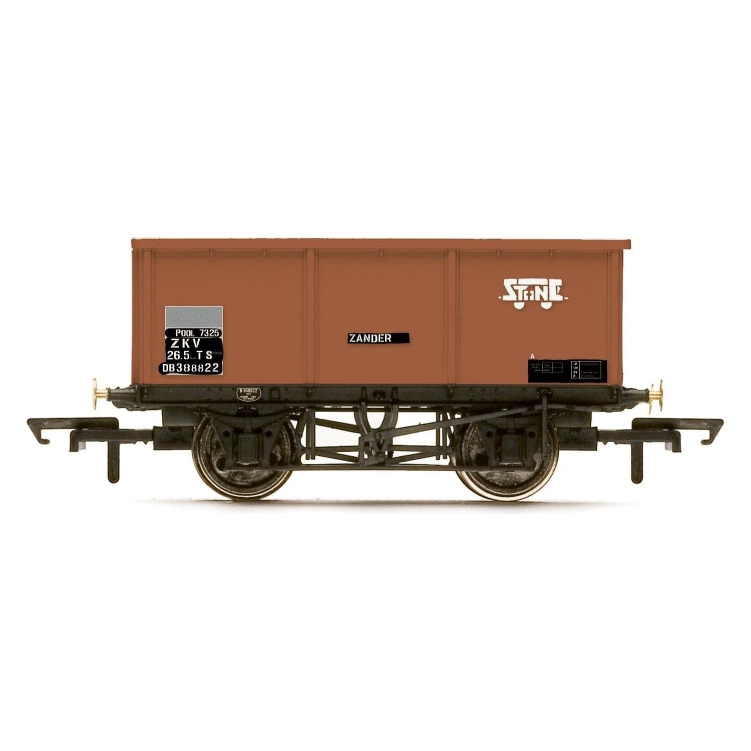 HORNBY OO 27T IRON ORE TIPPLER WAGON, BRITISH RAIL - ERA 7