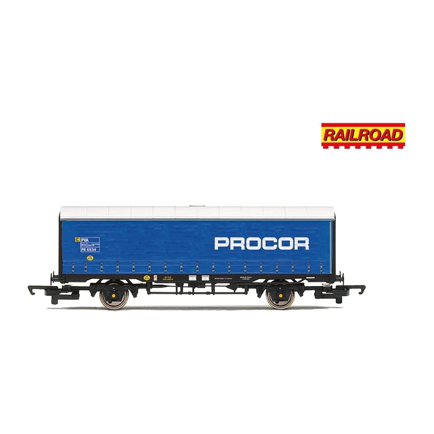 HORNBY OO RailRoad Procor, PVA Van - Era 8