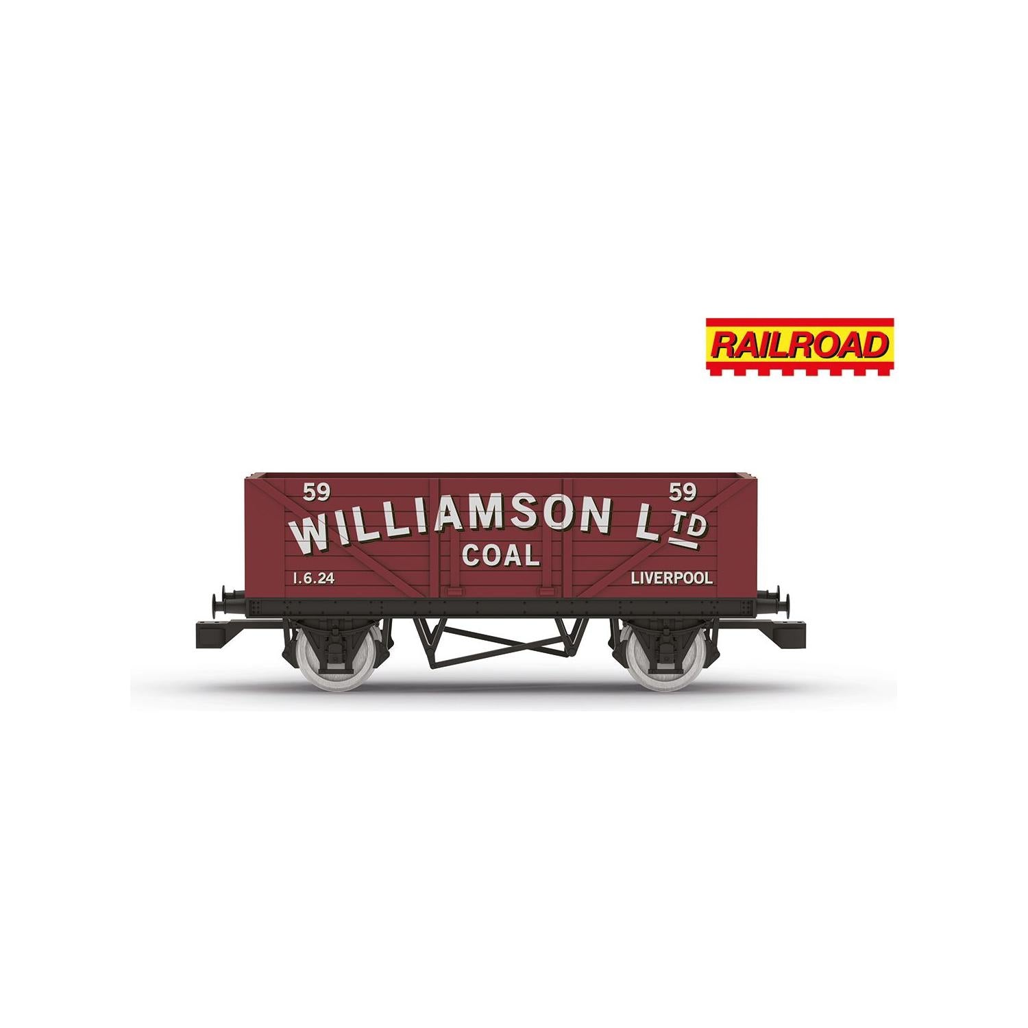 HORNBY OO Railroad Williamson Plank Wagon