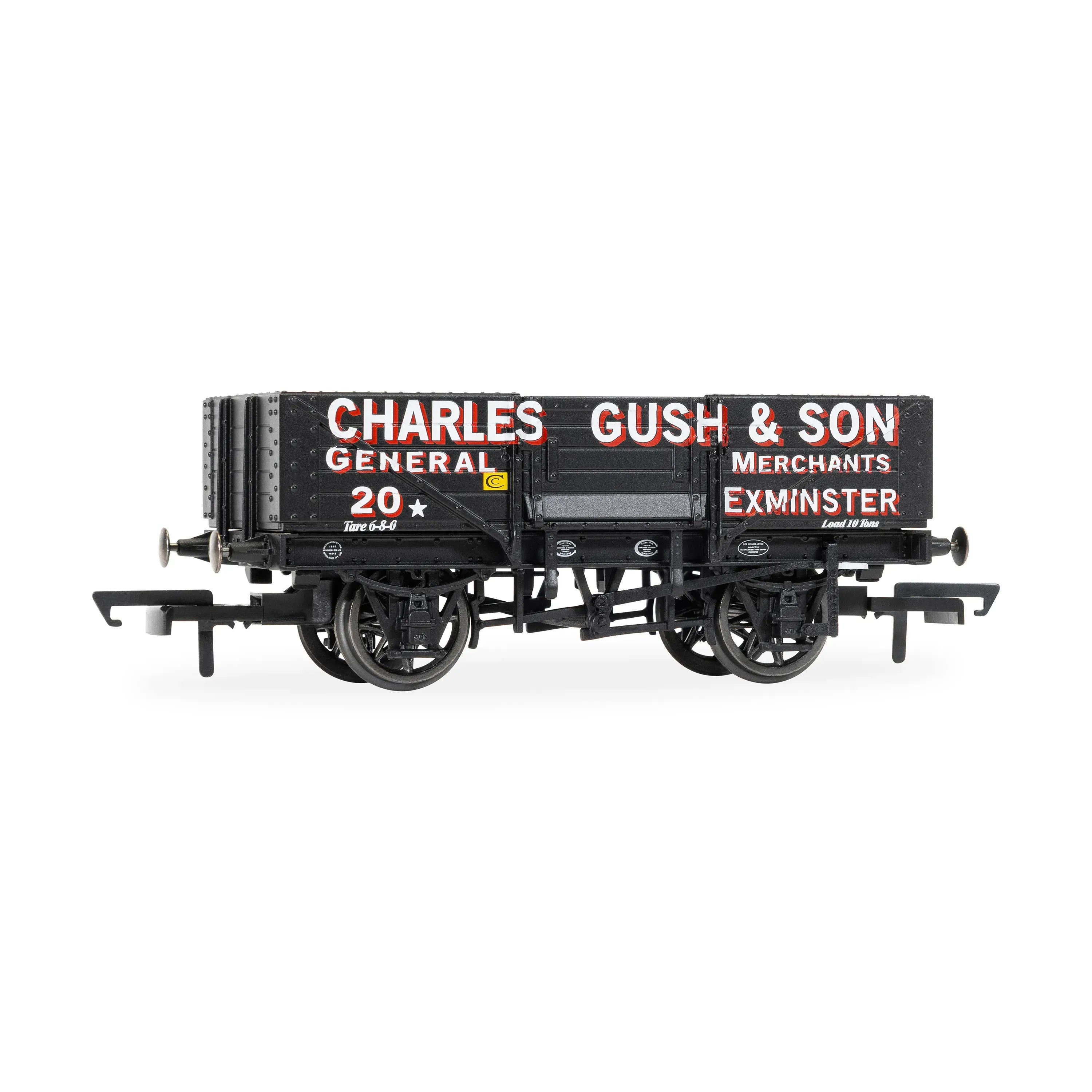 HORNBY OO Charles Gush and Son - 5 Plank Wagon - No. 20