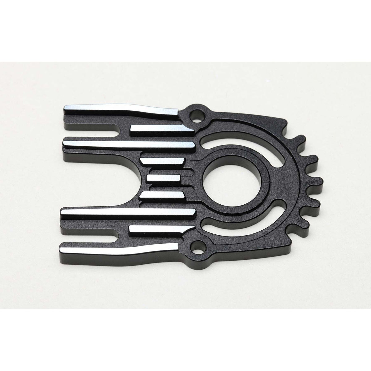 YOKOMO Alum.Heat Sink Motor Mount (Black)