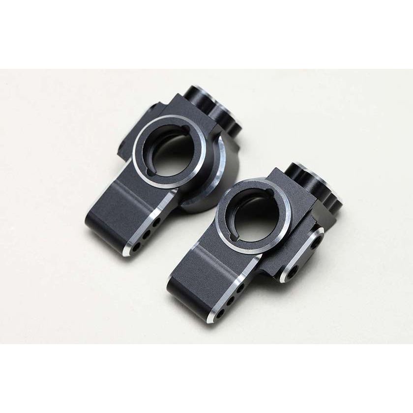 YOKOMO Chamfered Rear Hub Carrier Black