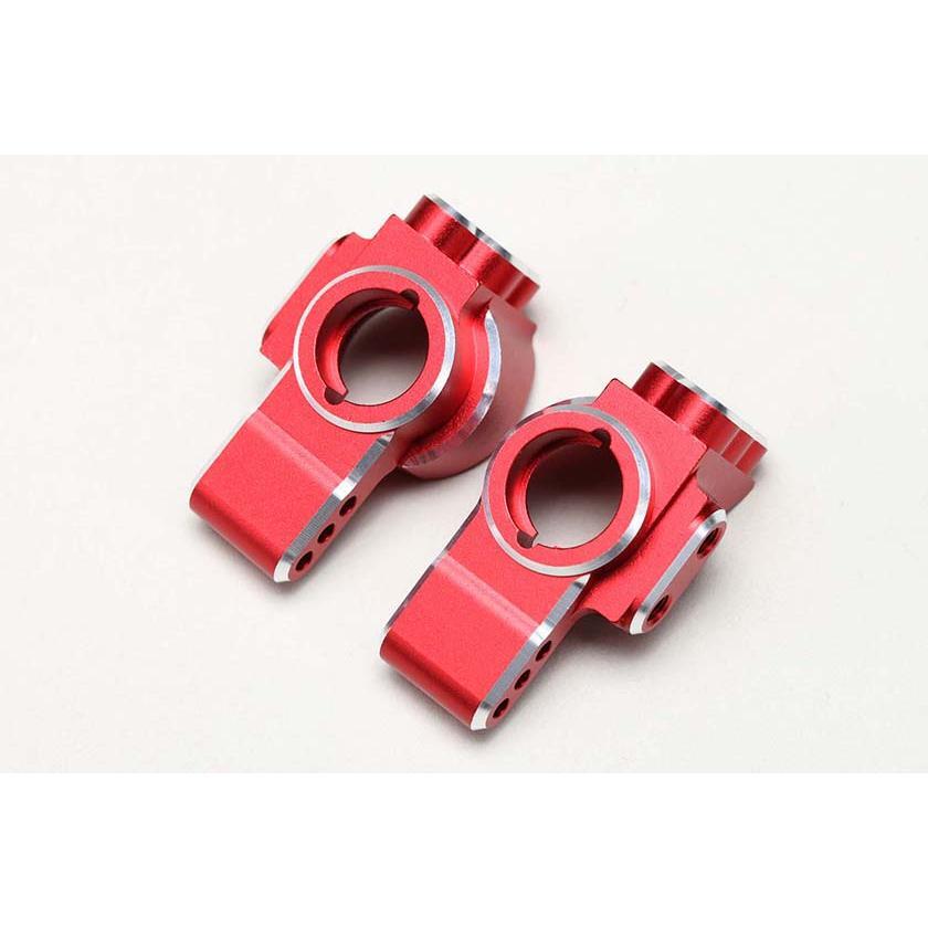 YOKOMO Chamfered Rear Hub Carrier Red