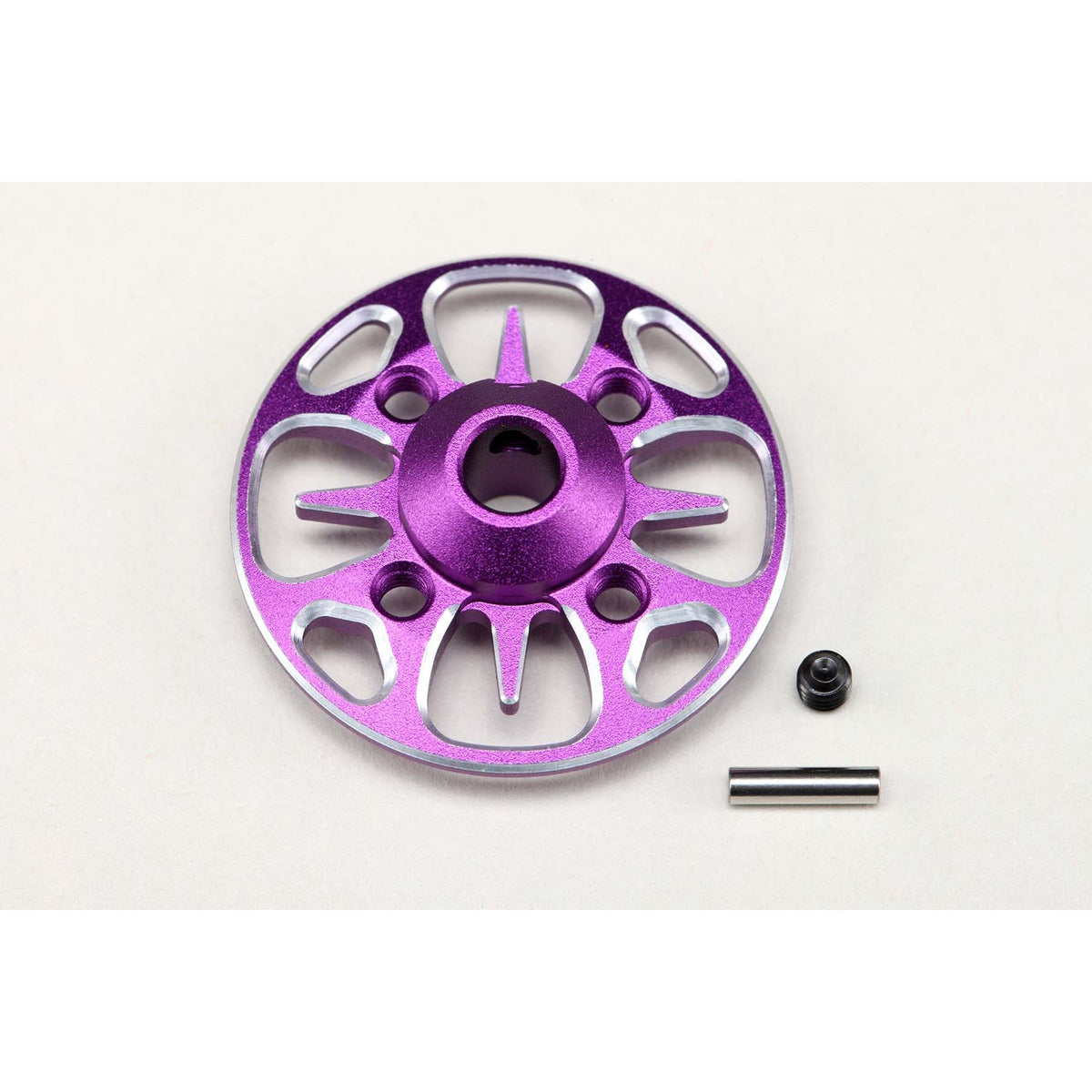 YOKOMO Alum. L.W. Spur Gear Hub (Purple)