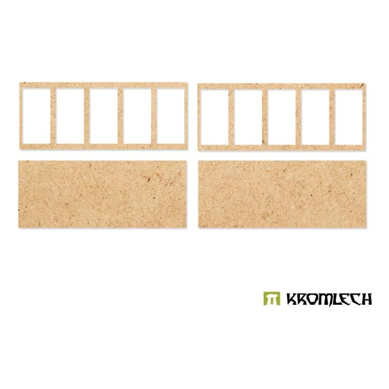 KROMLECH Heavy Cavalry 5x1 Rectangle Base Converter Trays (2)