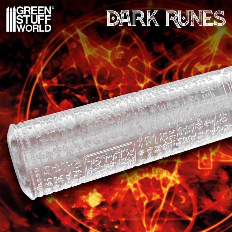 GREEN STUFF WORLD Rolling Pin Dark Runes