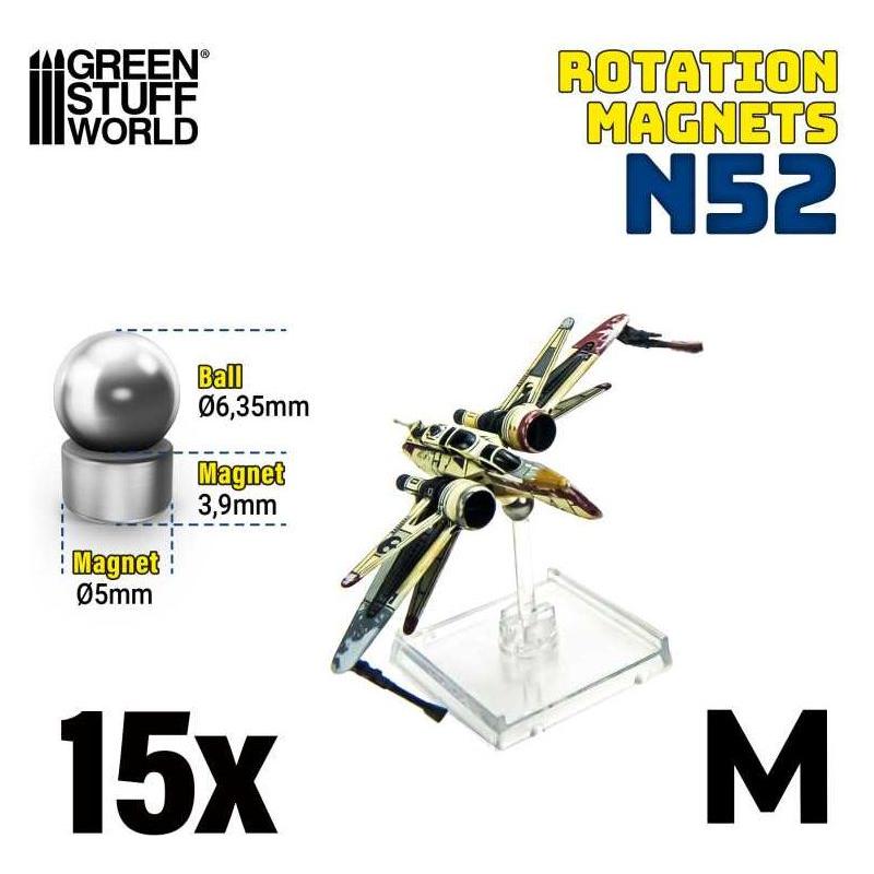 GREEN STUFF WORLD Rotation Magnets - Size M