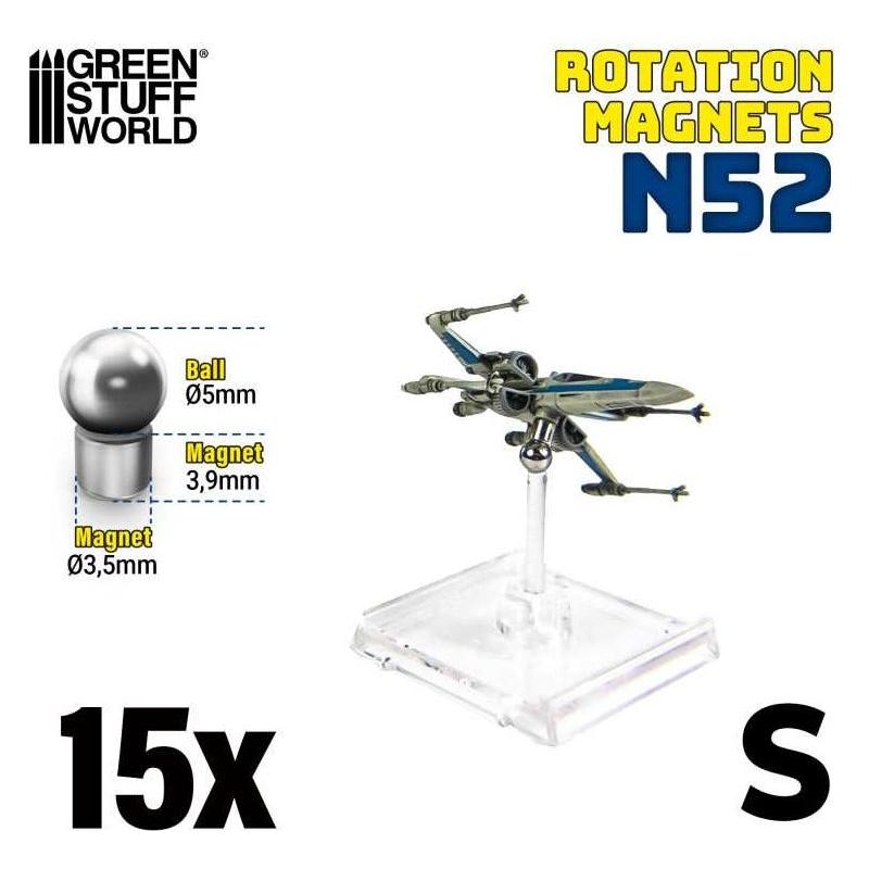 GREEN STUFF WORLD Rotation Magnets - Size S