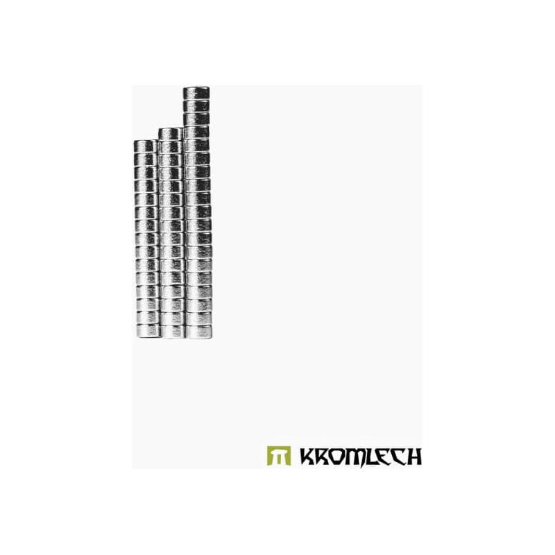 KROMLECH Round N52 Magnets 2x1 mm (50)