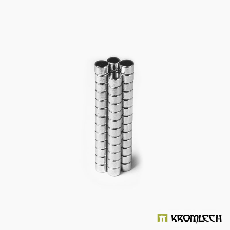KROMLECH Round N52 Magnets 3x2 mm (50)