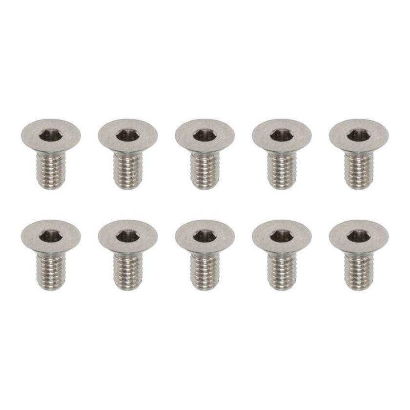 YOKOMO High precision cutting titanium flat head socket screw M3×6mm (10pcs)