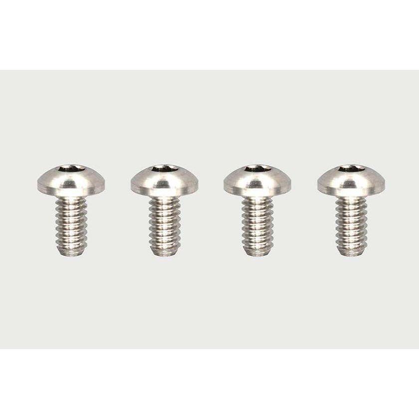 YOKOMO High precision cutting titanium button head socket screw (M2 x 4mm/4 pieces)