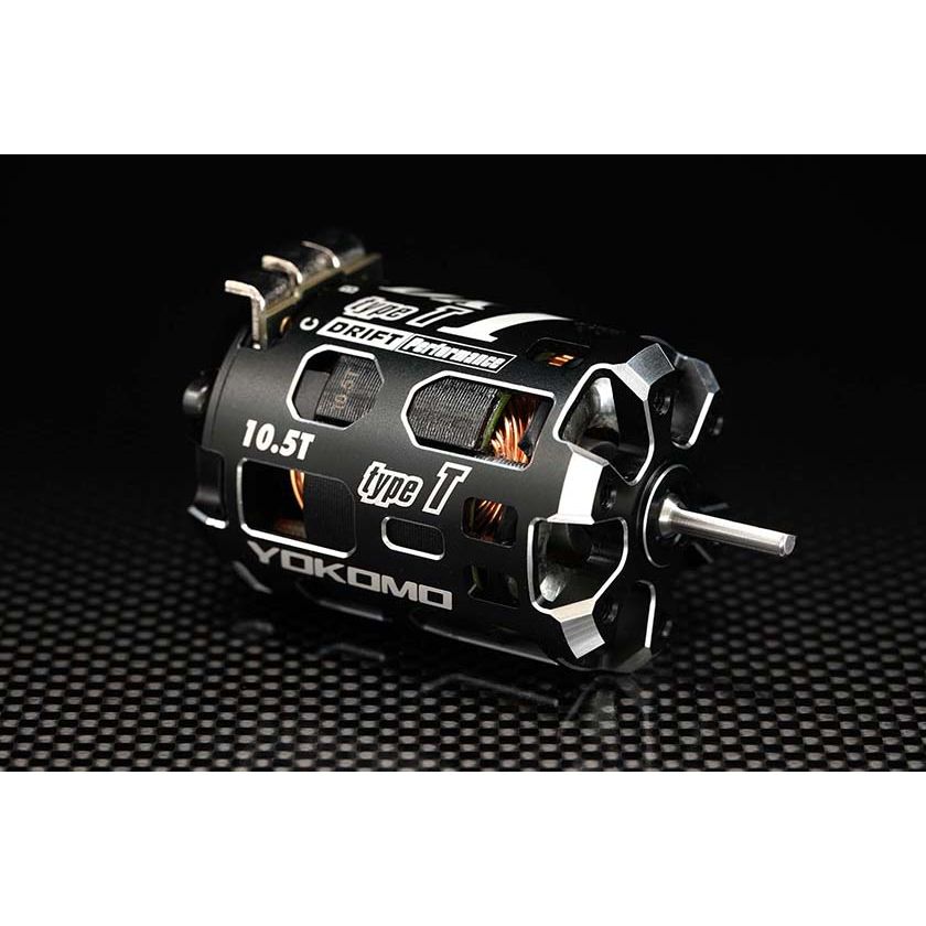 YOKOMO Drift Performance DX1R Brushless Motor 10.5T (Black)