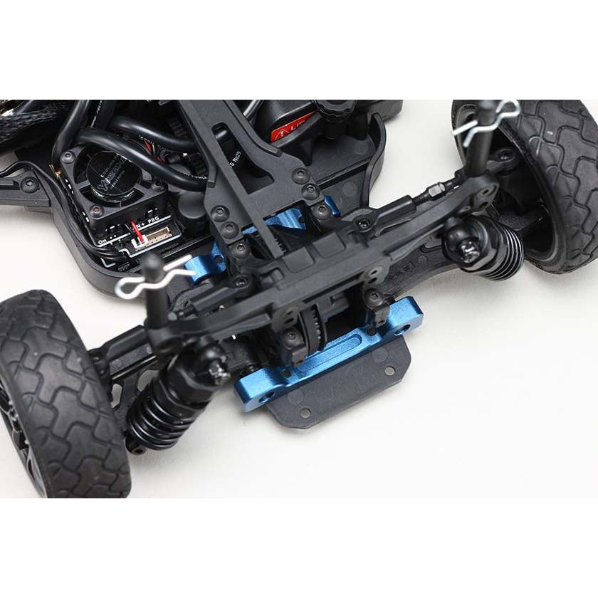 YOKOMO Alum. Sus_Mount Set (Blue) for RS2.0