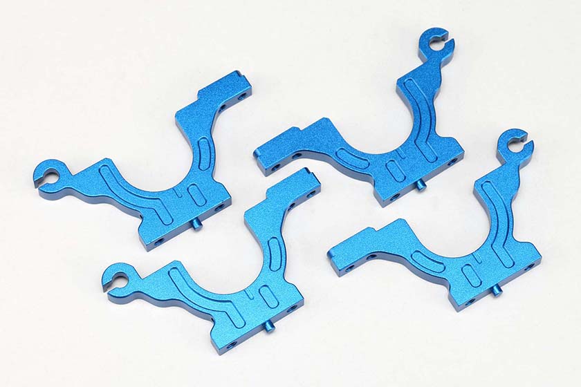 YOKOMO Alum. L.Bulkhead Set (Blue) for RS1.0/2.0