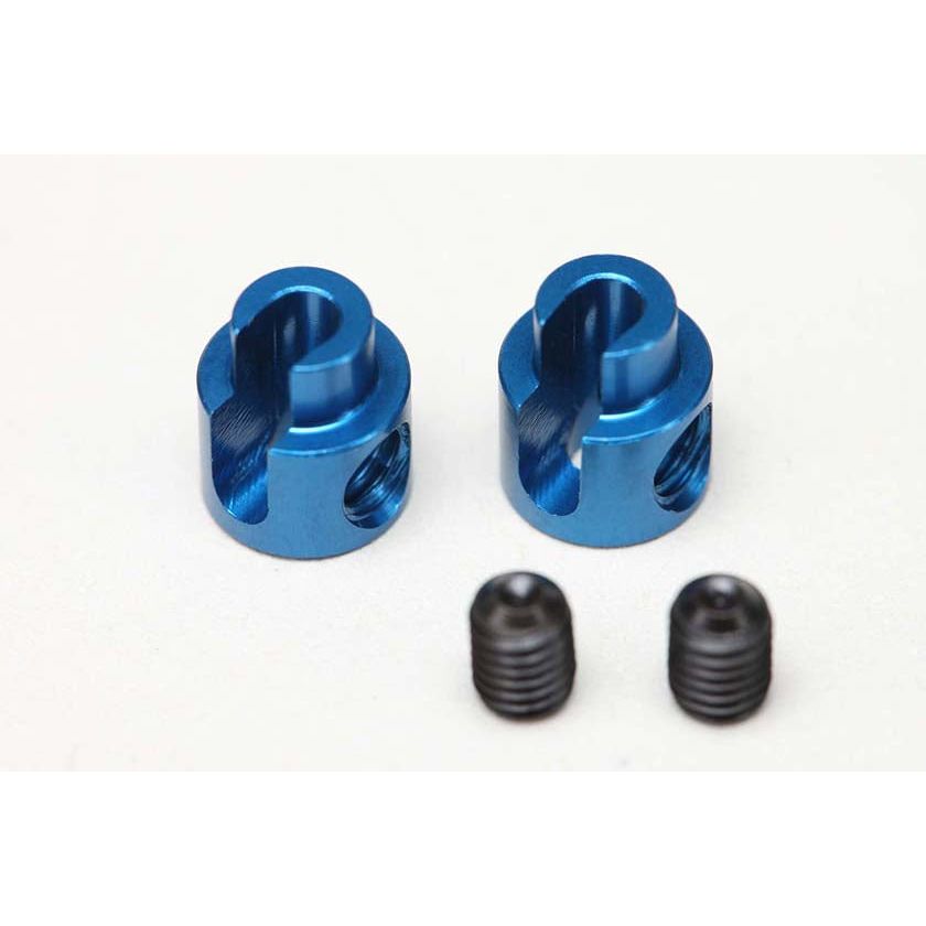 YOKOMO Alum. Sway Bar Holder (Blue/2pcs.) for RS2.0