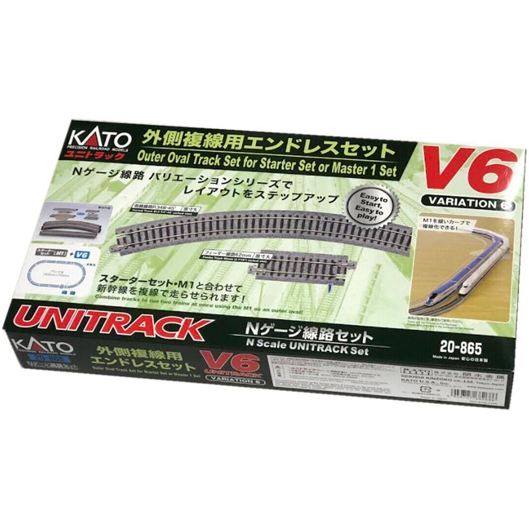 KATO N Unitrack Outer Oval Starter Set