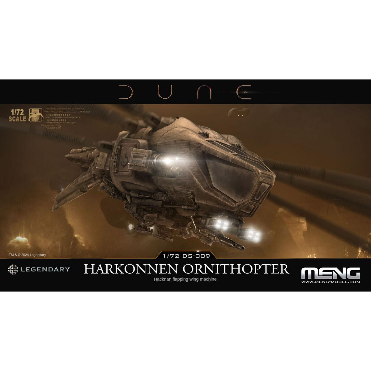 MENG 1/72 Dune Harkonnen Ornithopter