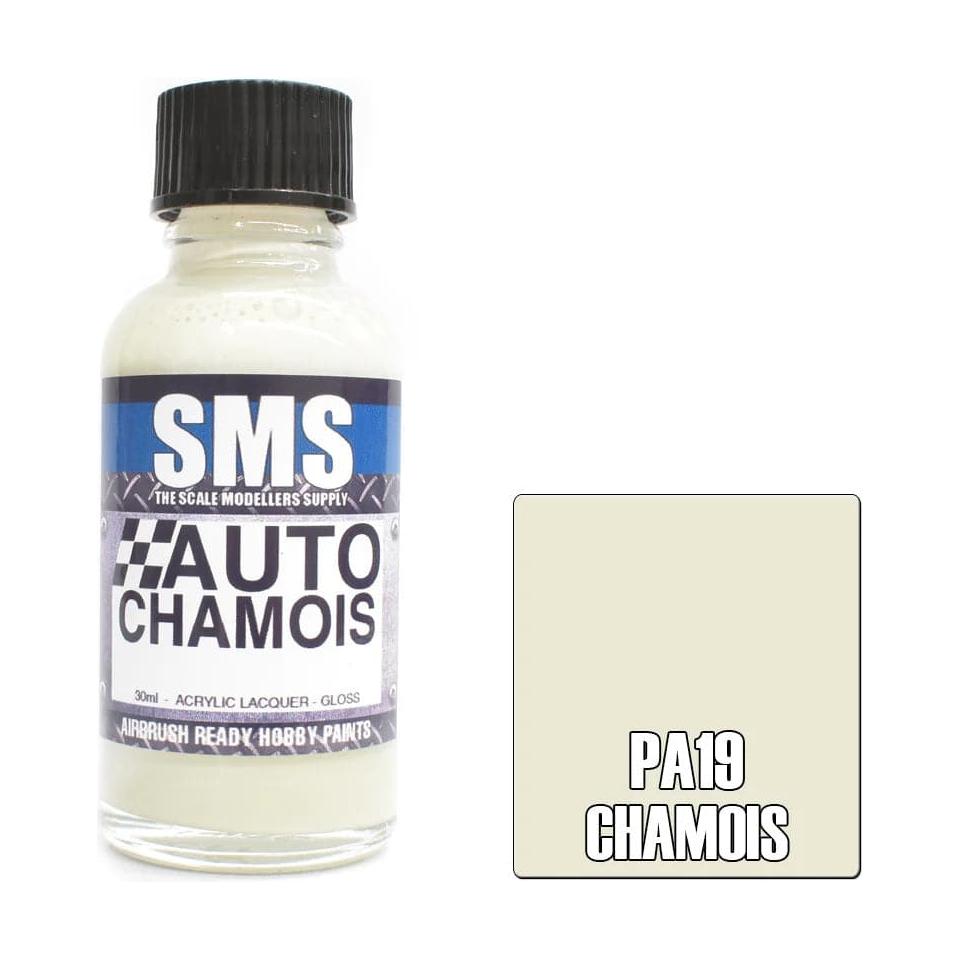 SMS Auto Colour Chamois Acrylic Lacquer Gloss 30ml