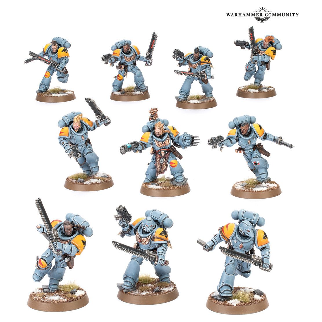 GAMES WORKSHOP Space Wolves: Blood Claws