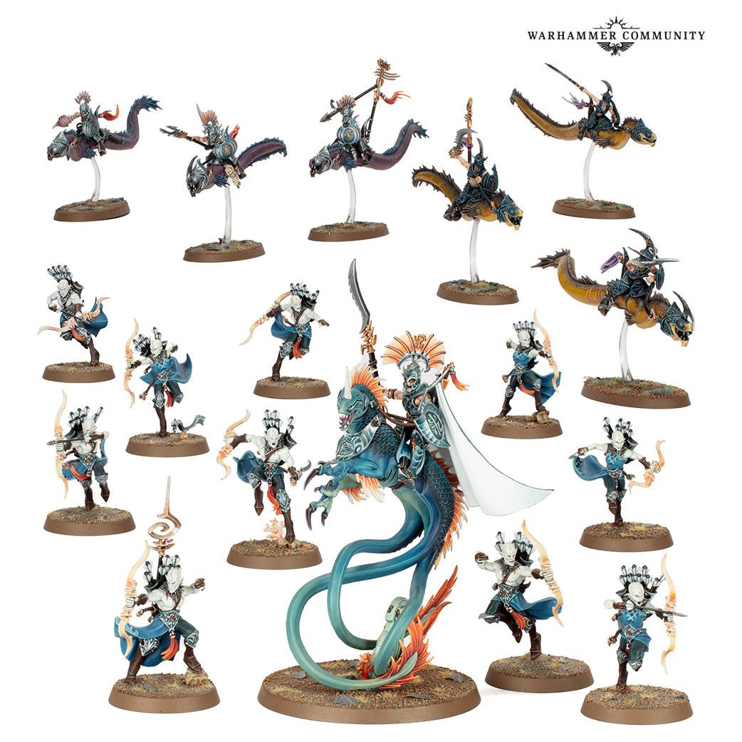 GAMES WORKSHOP Spearhead: I/Deepkin Akhelian Tide Guard