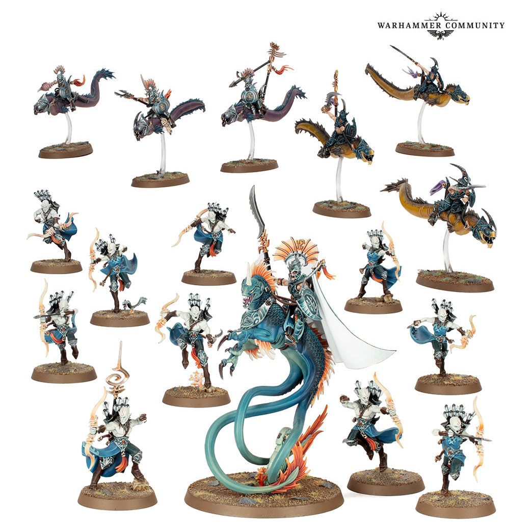 GAMES WORKSHOP Spearhead: I/Deepkin Akhelian Tide Guard