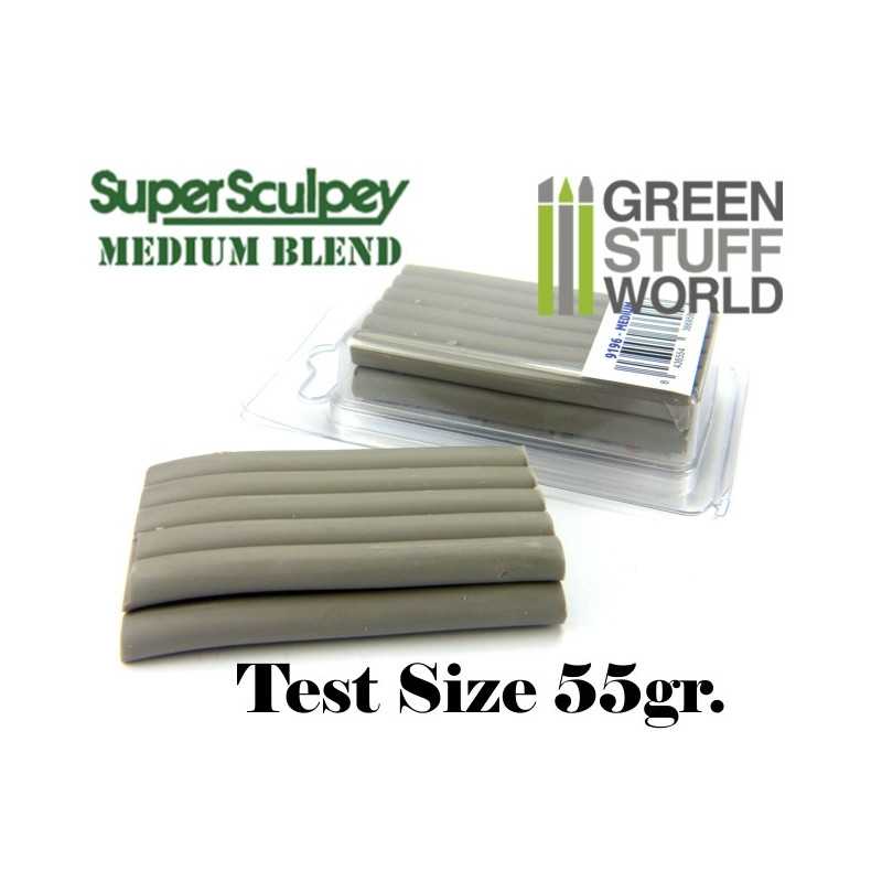 GREEN STUFF WORLD Super Sculpey Medium Blend 55 gr.