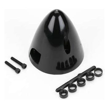 DUBRO 279 2-1/4in Spinner, Black (1) 57mm