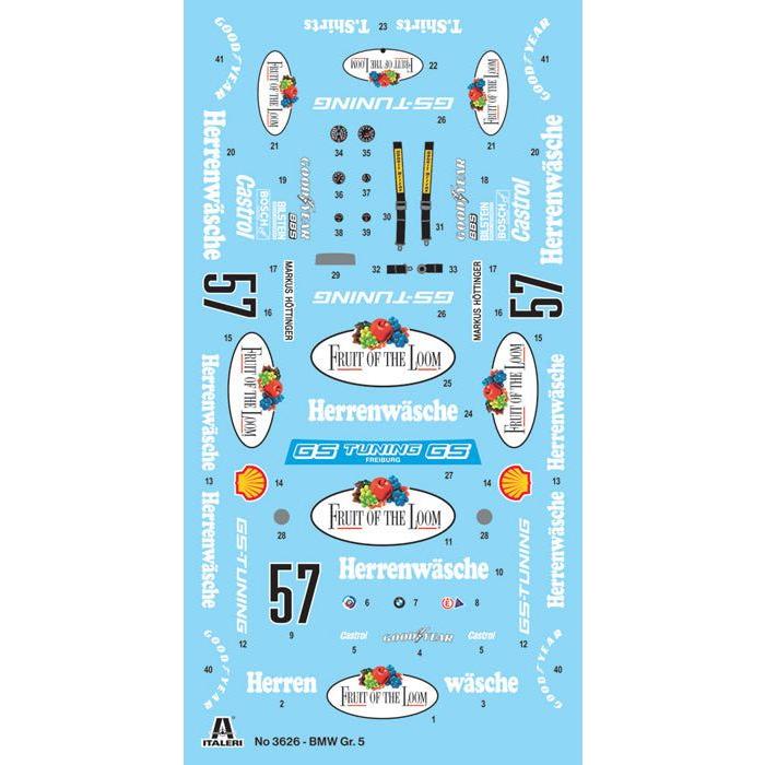 ITALERI 1/24 BMW 320 Group 5