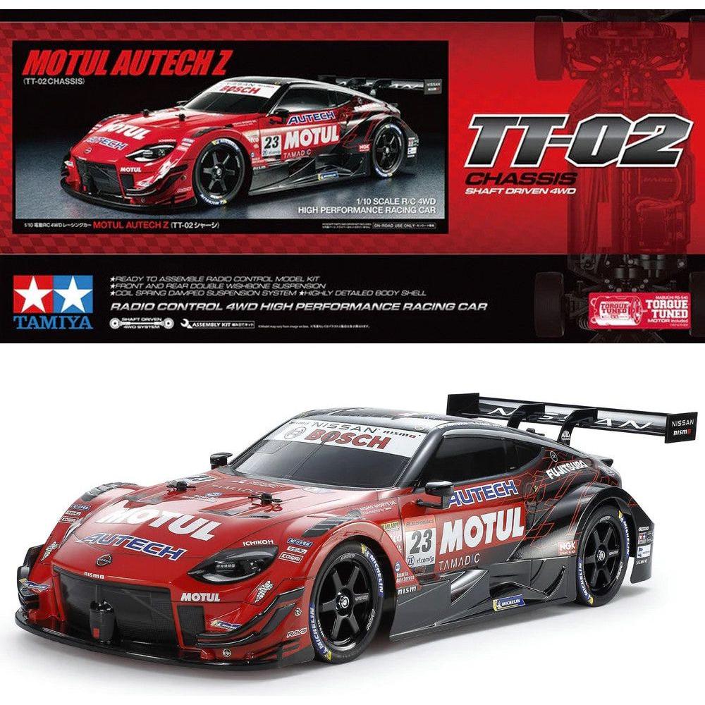 TAMIYA 1/10 RC Nissan Motul Autech Z Pre Cut & Pre Painted Body