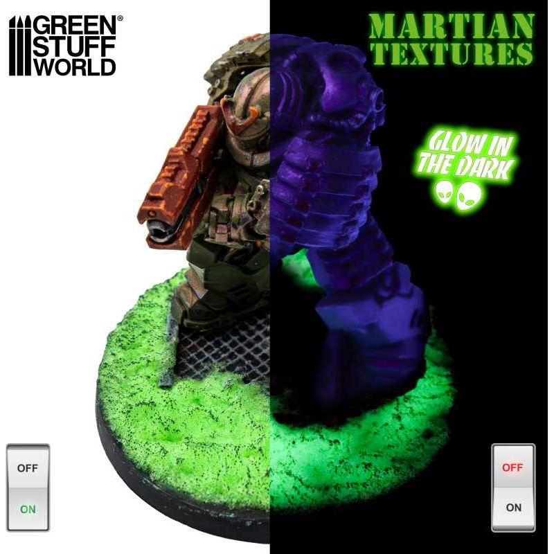 GREEN STUFF WORLD Textured Paint - Martian - Fluor Green 30ml