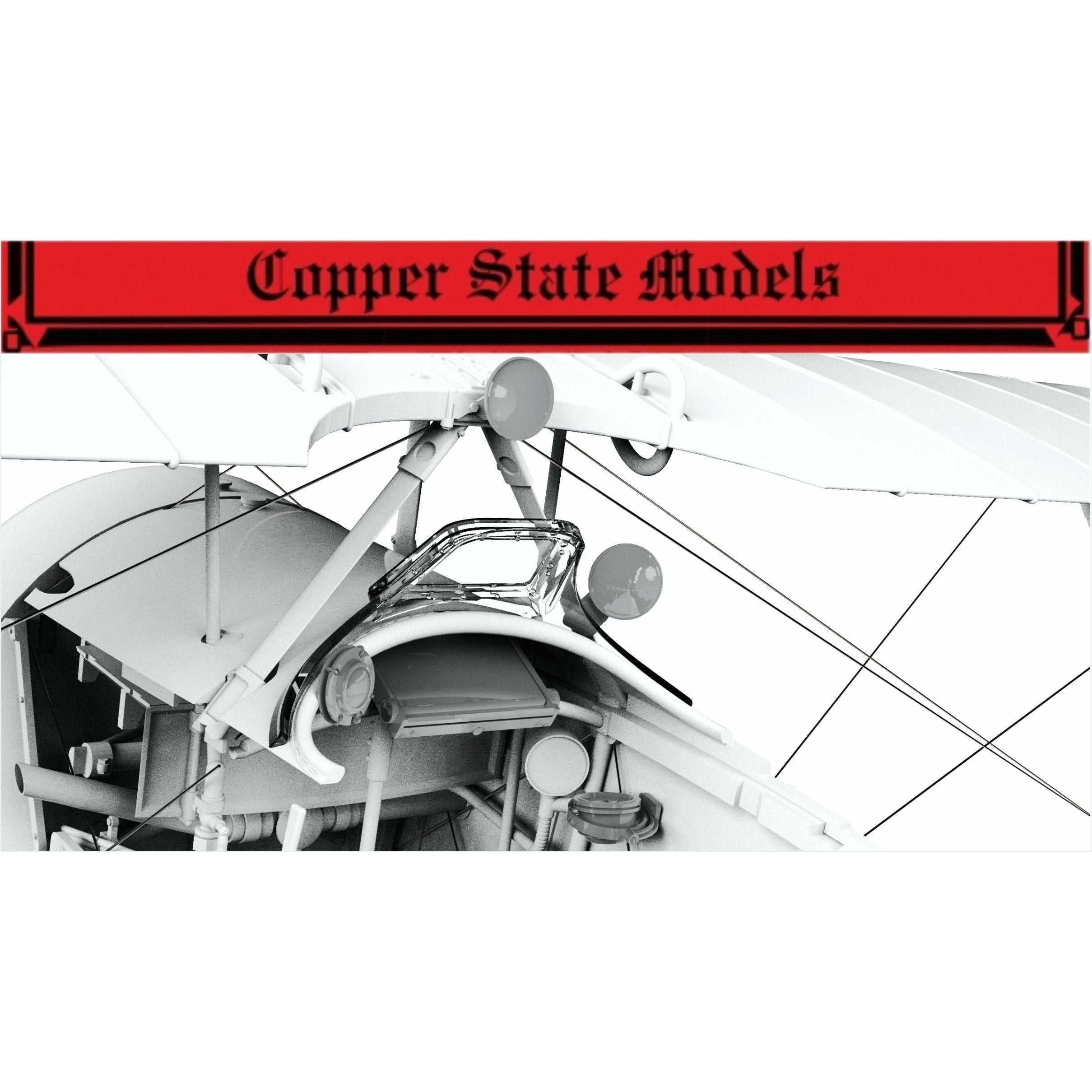 COPPER STATE MODELS Nieuport 11/16 interior